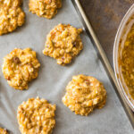 Galletitas de avena y plátano para perros